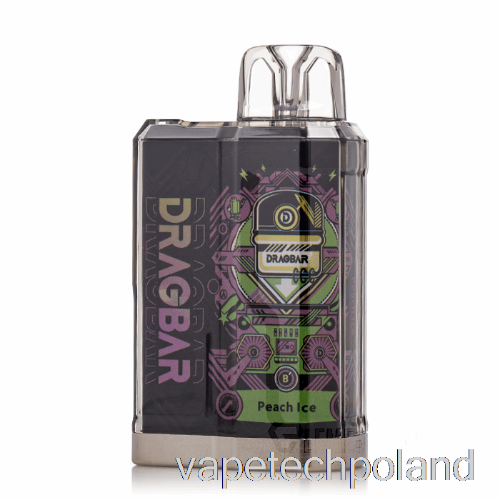 Vape Pen Dragbar B3500 Jednorazowy Brzoskwiniowy Lód